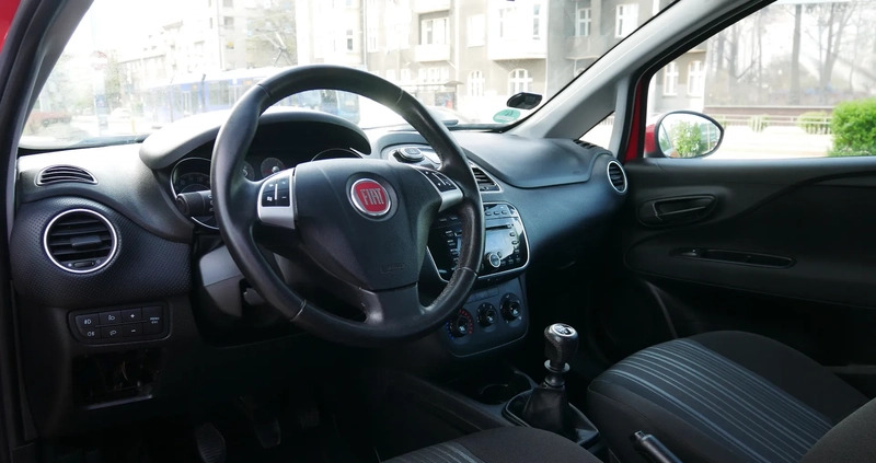 Fiat Punto Evo cena 13400 przebieg: 141500, rok produkcji 2011 z Barwice małe 172